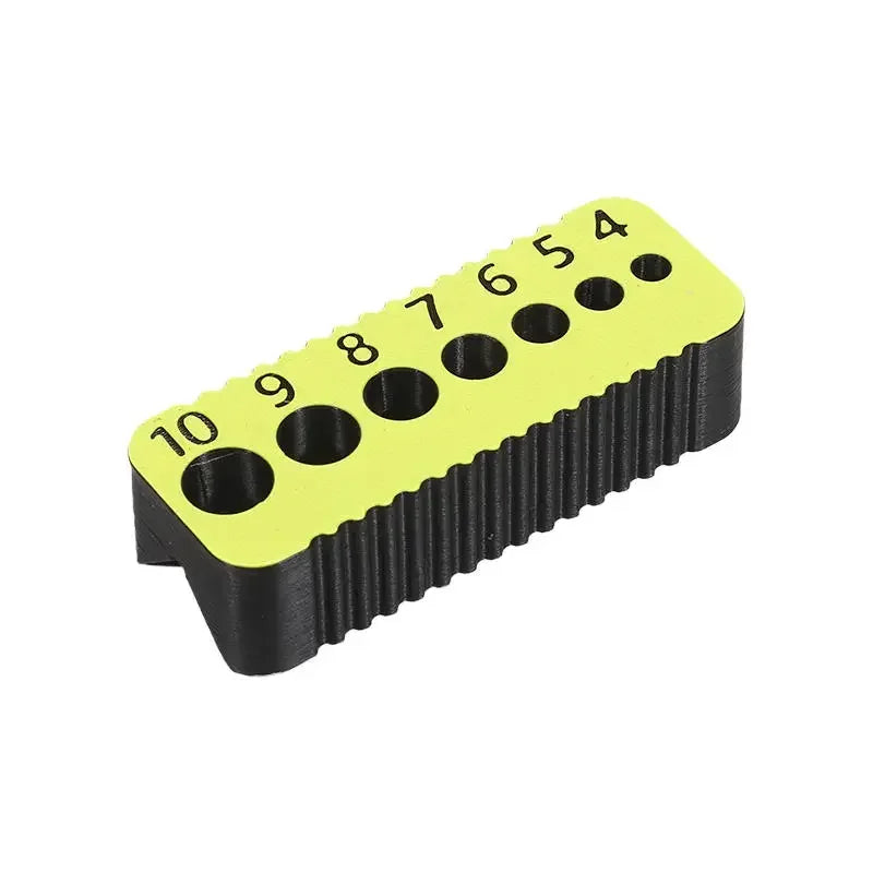 Precision Drill Guide Jig Block | 4–10mm Woodworking Locator