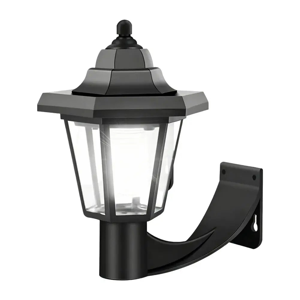 Retro Solar Wall Light IP66 Waterproof Outdoor Garden Lamp