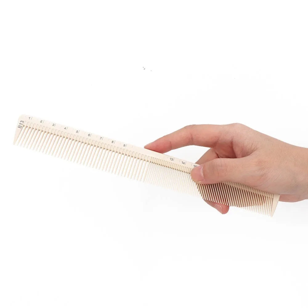 10-Pc Carbon Fiber Hair Cutting Comb Set – Antistatic