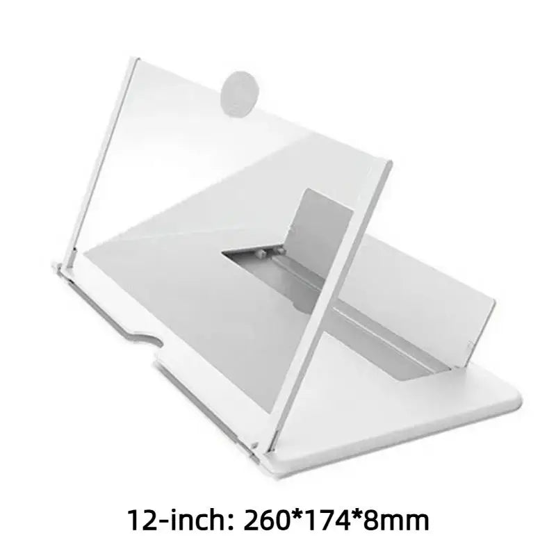 Foldable HD Phone Screen Magnifier – 3-4X Blue Light Filter