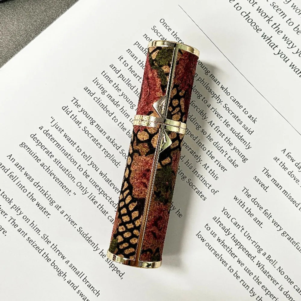 Portable Leather 5ml Perfume Spray Bottle – Ultra-Fine Mist