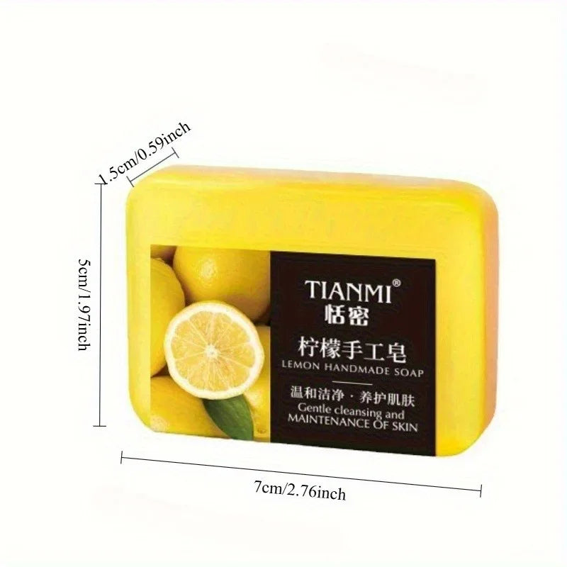 SAMMY Lemon Handmade Soap 2-Pack – Moisturizing Bar All Skin