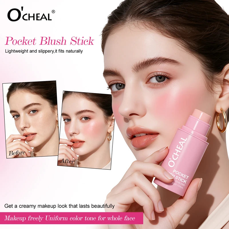 SAMMY Blush Stick – Lips & Cheeks Brightening Contour Cream