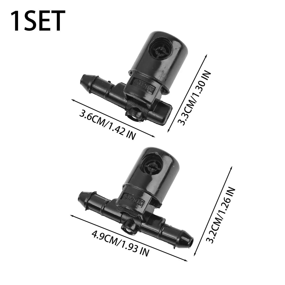 Windshield Washer Nozzle Kit for Buick Regal Cruze Opel Vauxhall