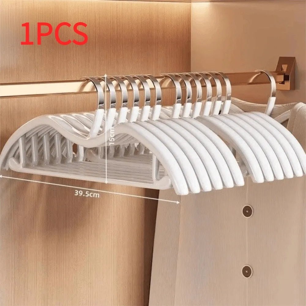 M-Shape Anti-Slip Slim Clothes Hanger – Space-Saving Wardrobe