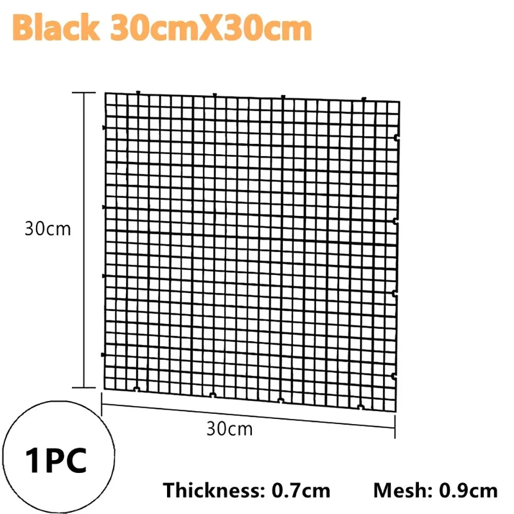 Plastic Grid Divider Board – Aquarium & Garden Separator 30x30cm