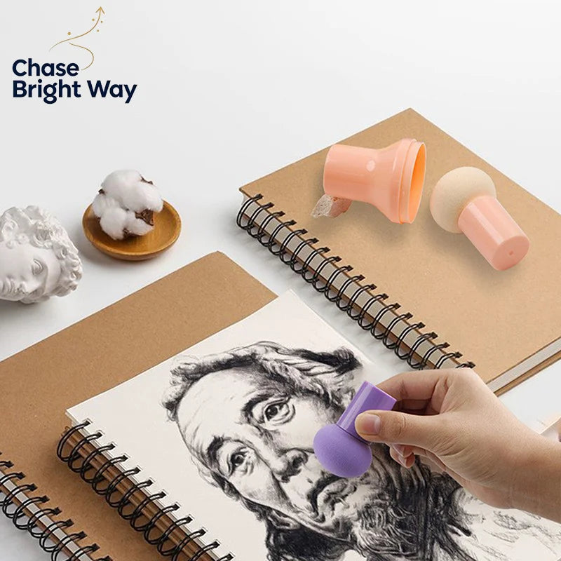 5/6pc Colorful Stencil Brush Set – Sponge Ink Applicator DIY