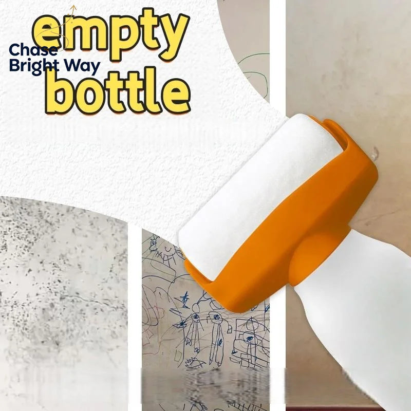Reusable 4-Inch Paint Roller Touch-Up Tool – 350ml HDPE Bottle