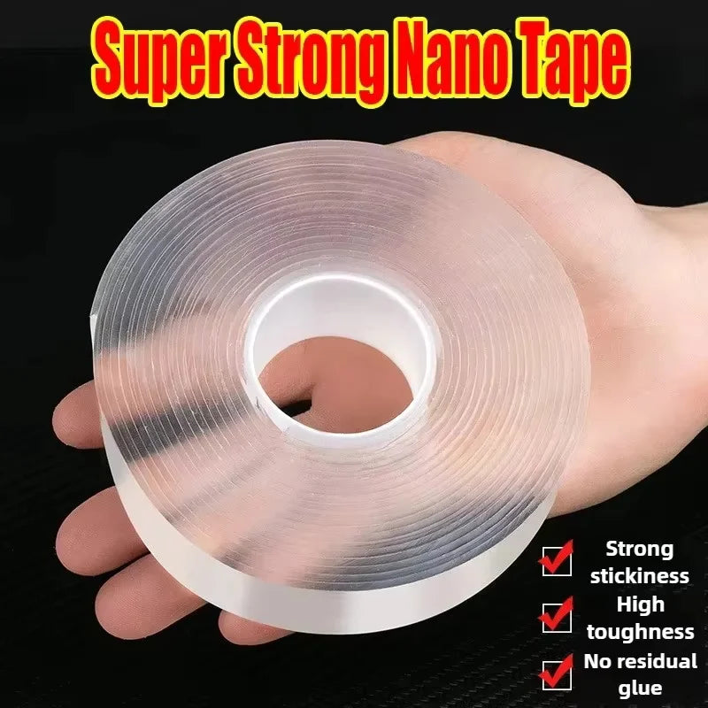 Nano Double-Sided Tape – No-Drill Traceless Acrylic Mount
