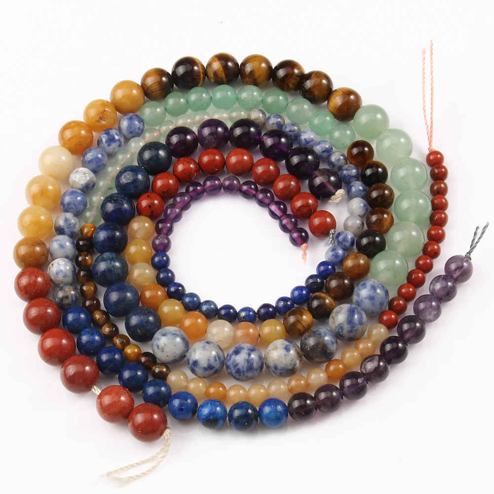 Sea Sediment Jasper Beads 8mm – Natural Stone DIY Jewelry