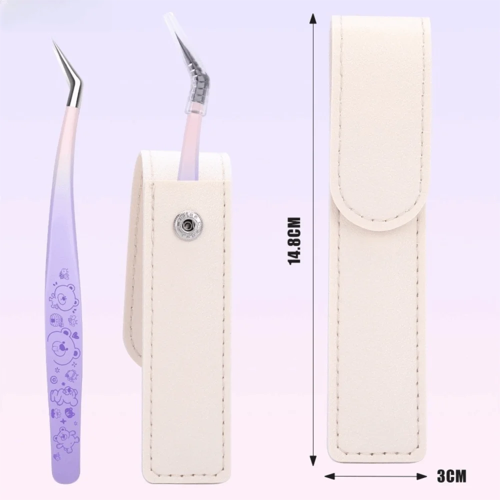 Stainless Steel Precision Tweezers – Fine Tip Beauty & Craft