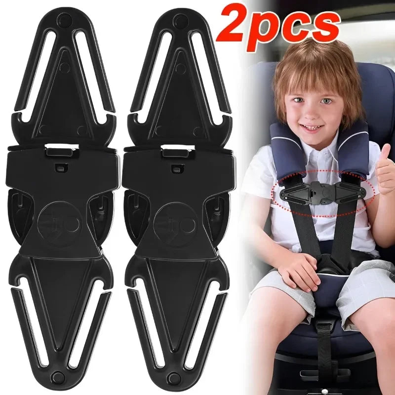 Child Safety Seat Belt Buckle & Chest Clip | SAMMY