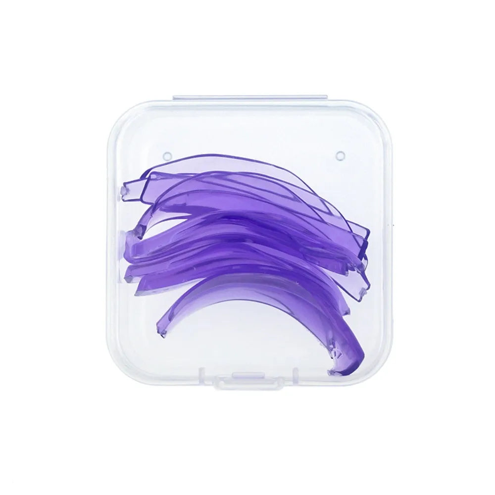 Silicone Eyelash Perm Curling Pads – 4 Pairs, 4 Sizes Reusable