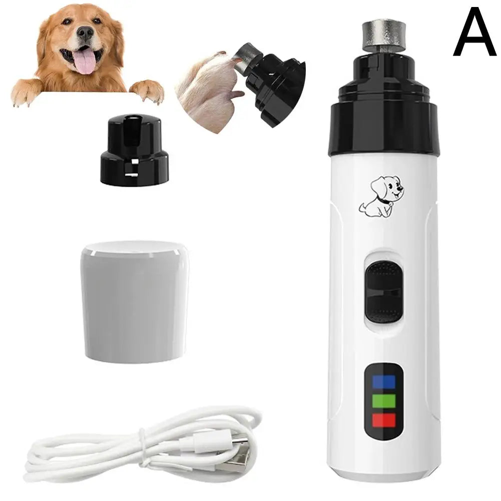 USB Rechargeable Electric Pet Nail Grinder – Dogs & Cats