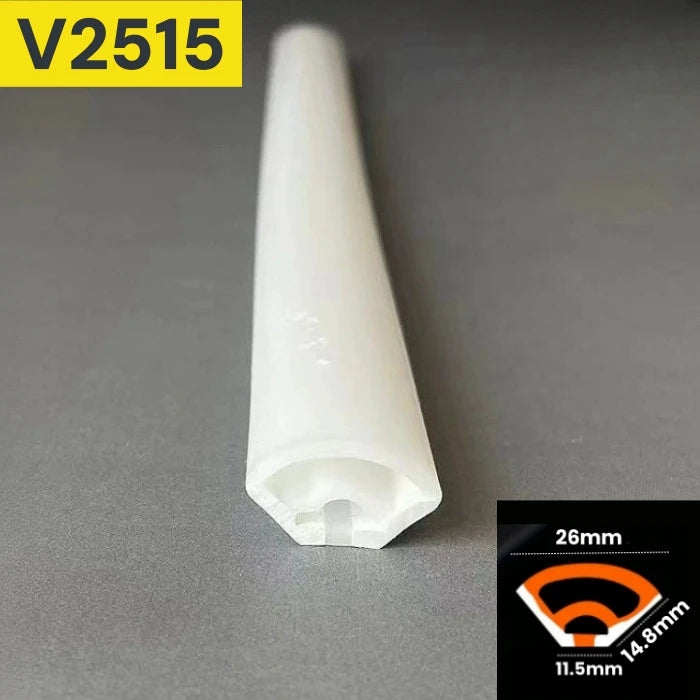 V-Shape LED Neon Strip Light | Flexible Silicone DC12V Waterproof