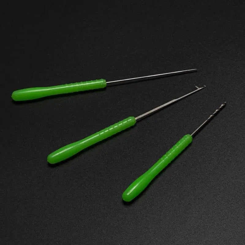 3-Piece Carp Fishing Bait Drill & Rig Needle Set | Baiting Tools