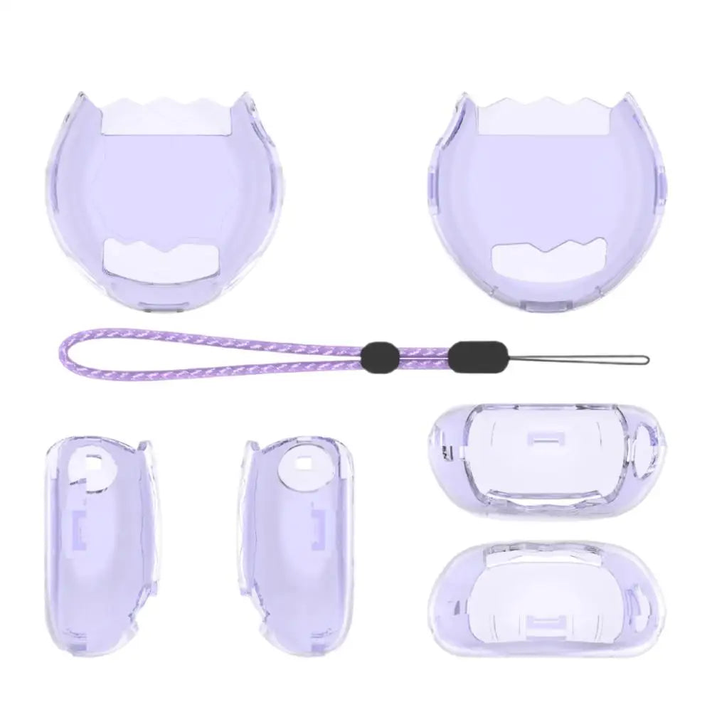 Tamagotchi Paradise Clear Protective Case with Lanyard | PC Cover