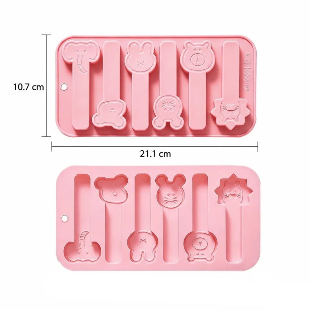 Silicone Stick Molds – Long & Short Strip Chocolate Baking Molds