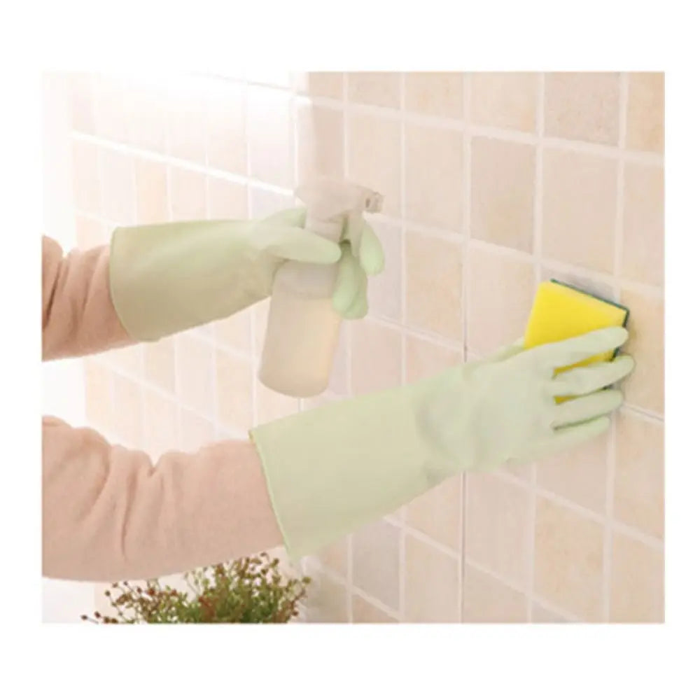PVC Waterproof Cleaning Gloves – Flexible Household Wash Gloves