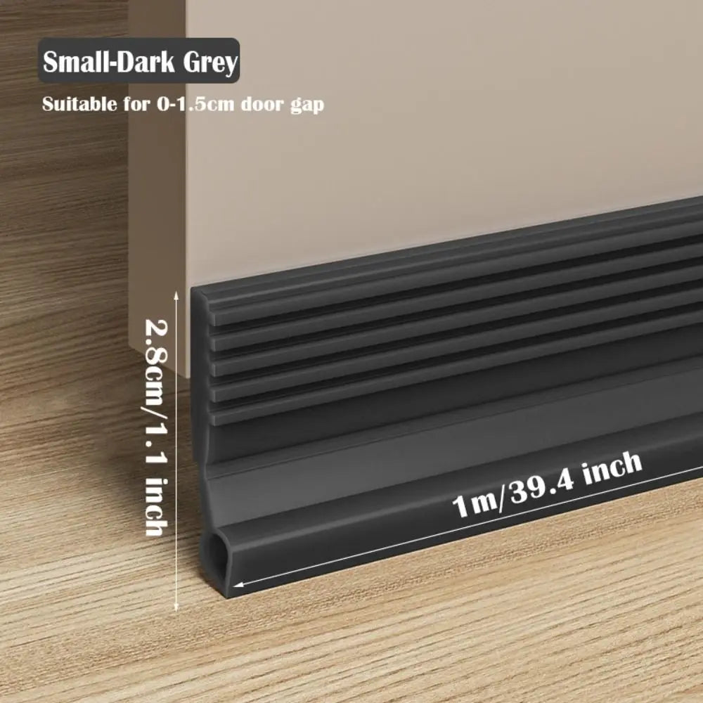 TPE Door Bottom Seal Strip – Draft & Insect Blocker 100cm