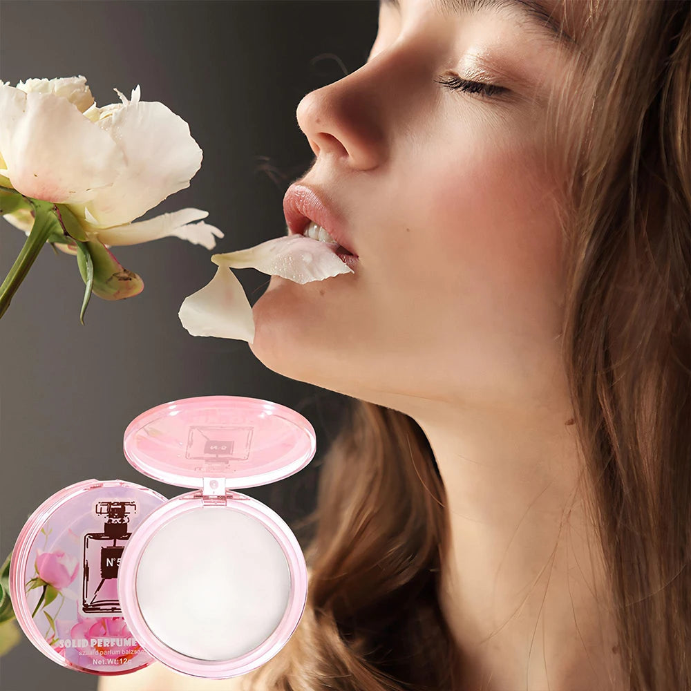 Solid Perfume Balm Set – 6 Scents Travel Pocket Fragrance
