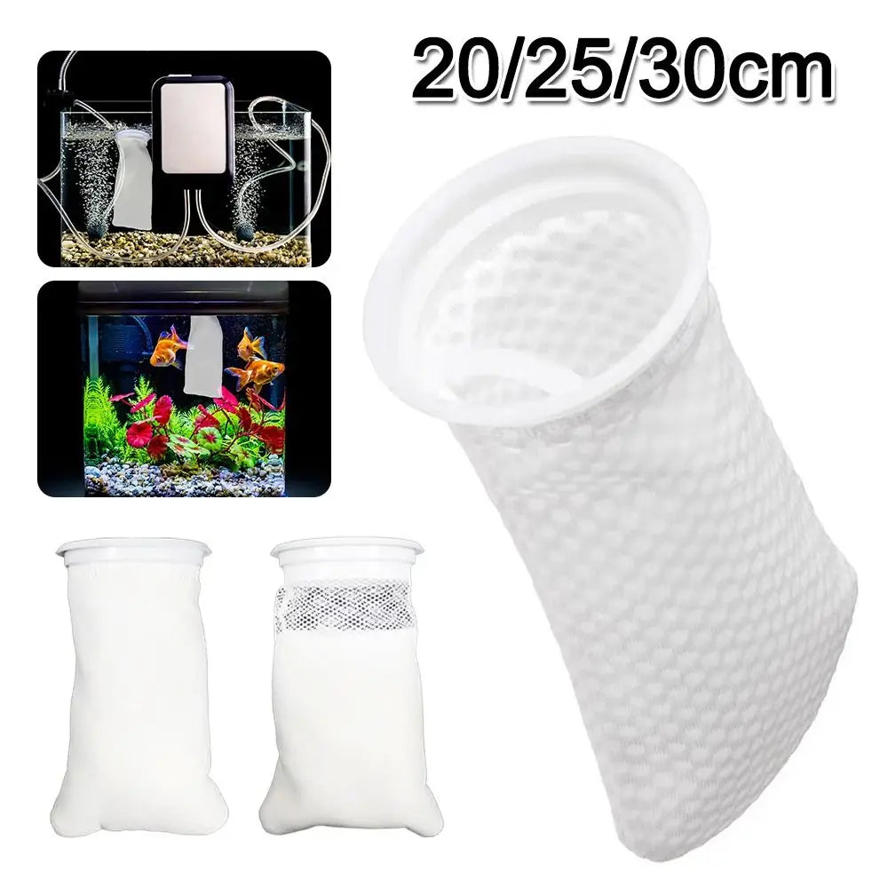 Reusable Aquarium Filter Bag with Frame – Dry & Wet Separation