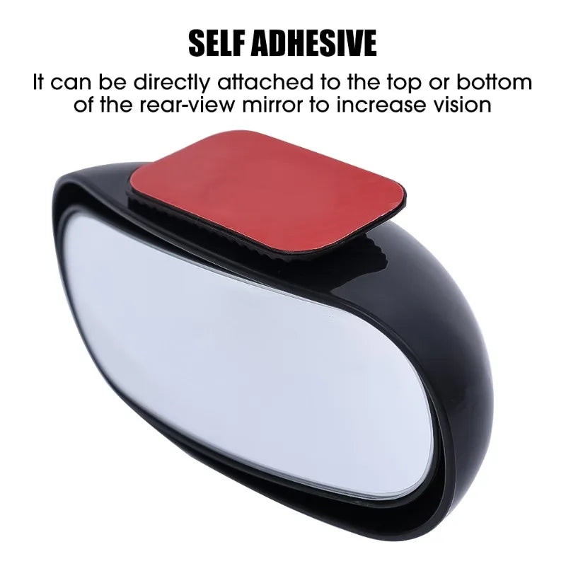 Universal 360° Blind Spot Mirror – Wide Angle Car Side Mirror