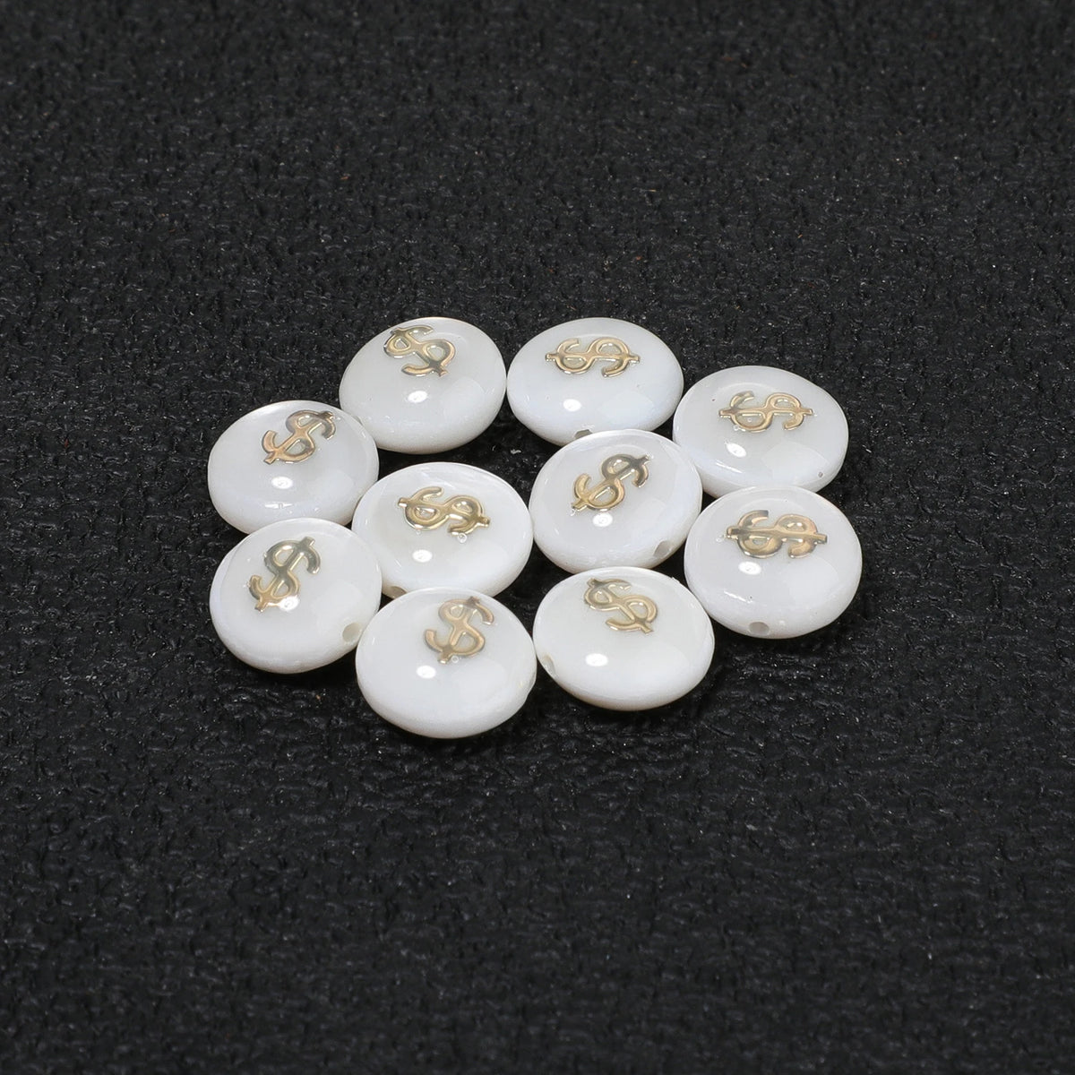 Natural Shell Beads – Fish Daisy Bird Loose Spacer Beads for DIY