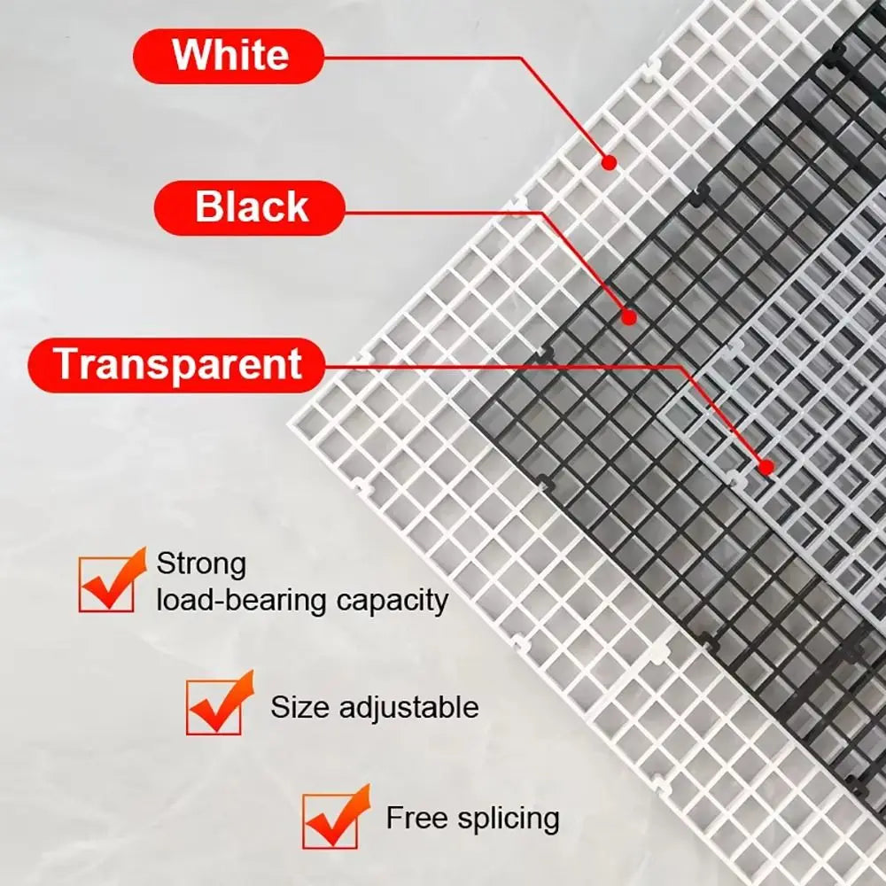 Plastic Grid Divider Board – Aquarium & Garden Separator 30x30cm