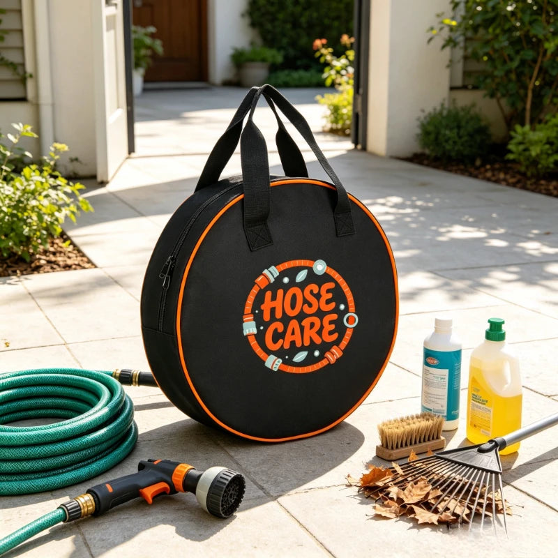Portable Garden Hose Storage Bag – Oxford Cloth Organizer