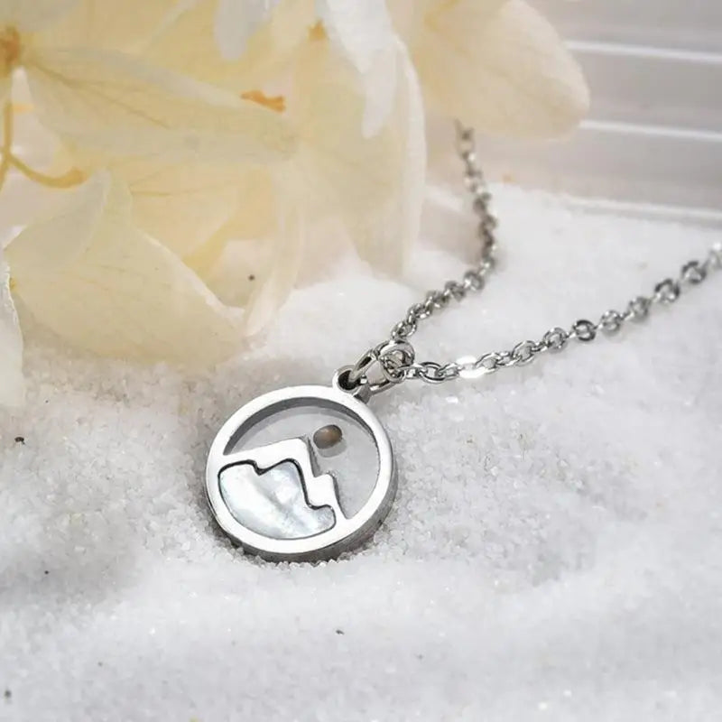 Mustard Seed Faith Pendant Necklace | Gold & Silver Stainless Steel