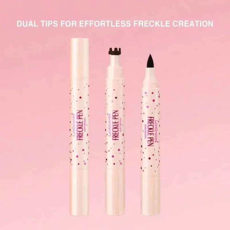 Handaiyan Fake Freckles Pen – Waterproof Double-Head Brown Dot
