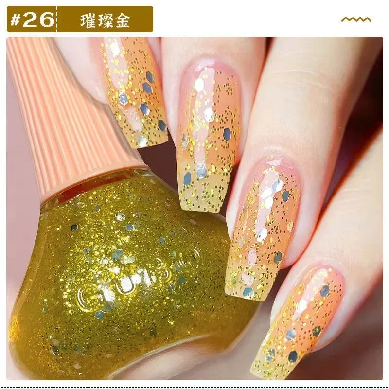 SAMMY 12ml Oil-Based Nail Polish – Quick Dry, 45 Colors