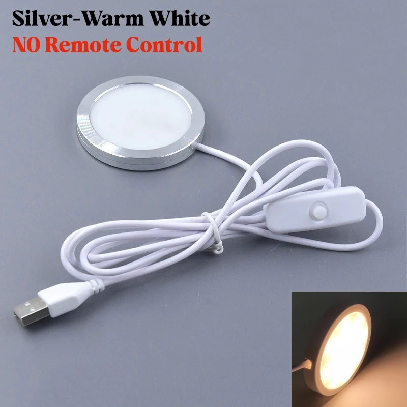 USB RGB LED Lamp Base 3W – Jewelry Display & Cabinet Light