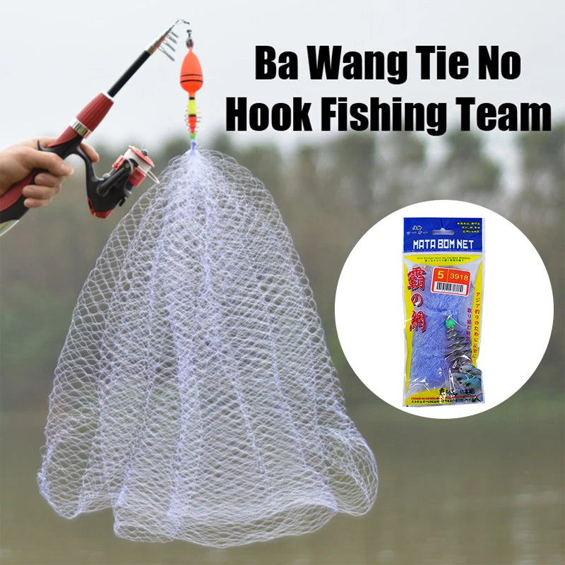 Fishing Bundle – Net, Spring Bait Cage & Multi-Hook Rig Set