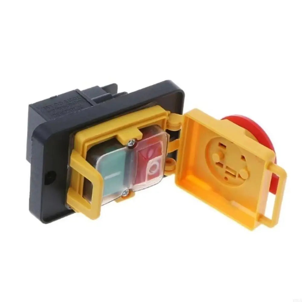 KJD12 250V Push Button Switch – 4/6 Pin Waterproof Start Stop