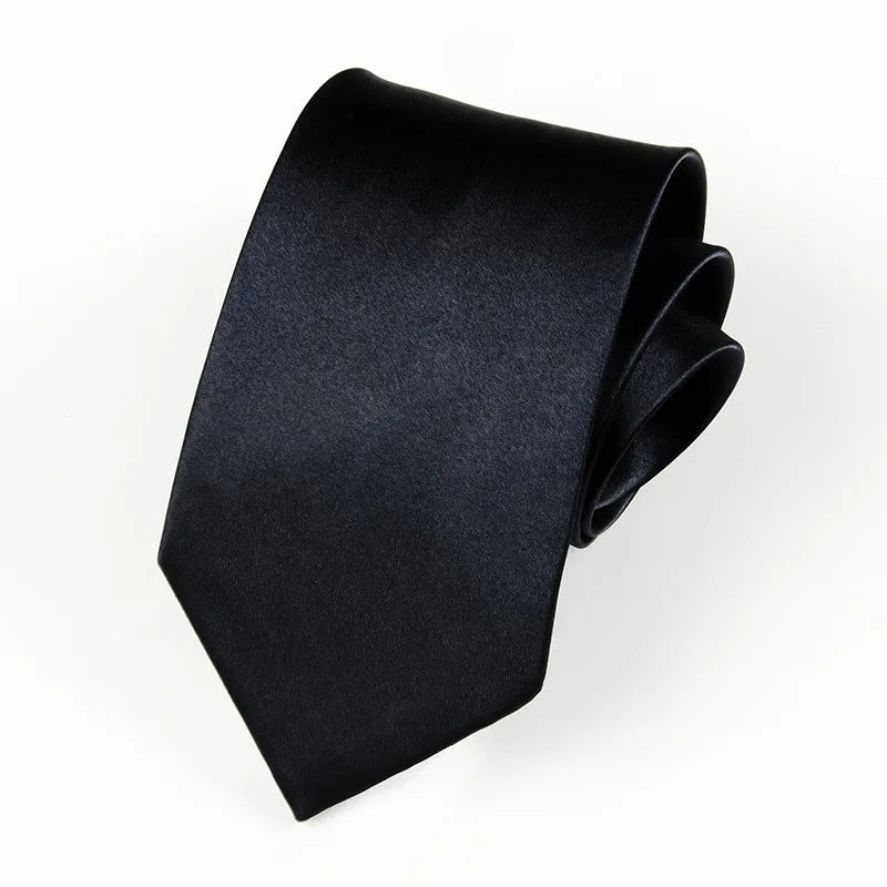 Men's 8cm Waterproof Jacquard Silk Necktie – Wedding & Daily