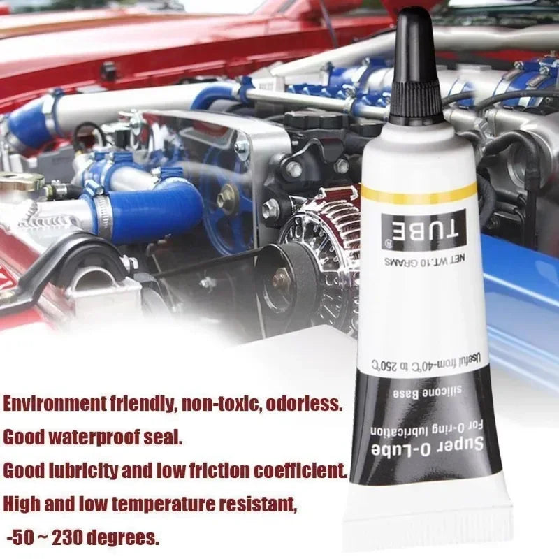 Food Grade Silicone Grease 10g – O-Ring & Bearing Lubricant