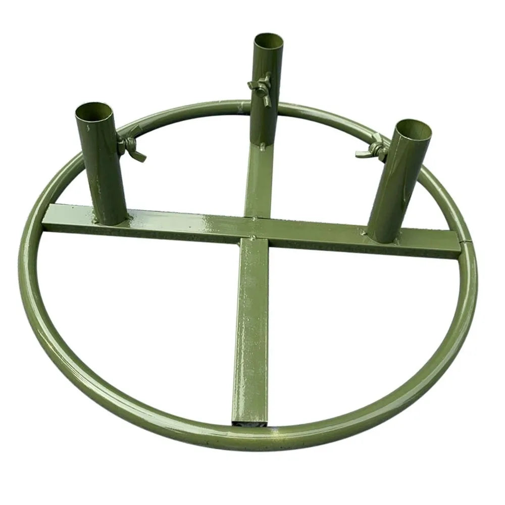 Iron Flower Pole Display Stand – Giant Floor Standing Metal Base