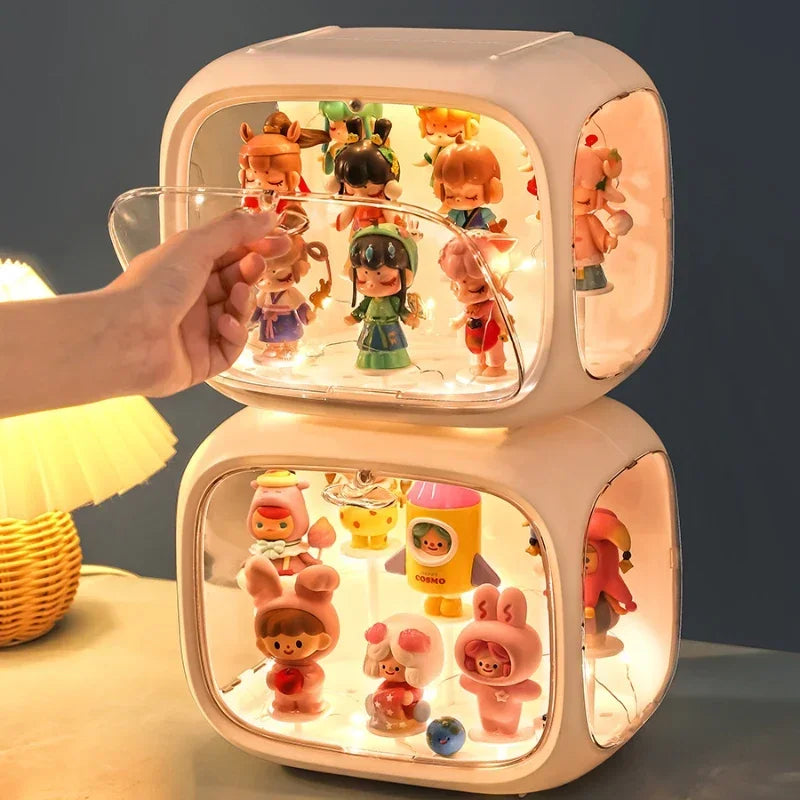 Wall Mounted Acrylic Display Case – Dustproof Figure Showcase