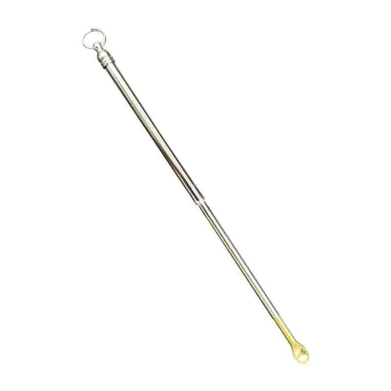 Scalable Brass Ear Wax Curette with Keyring – Copper Ear Spoon