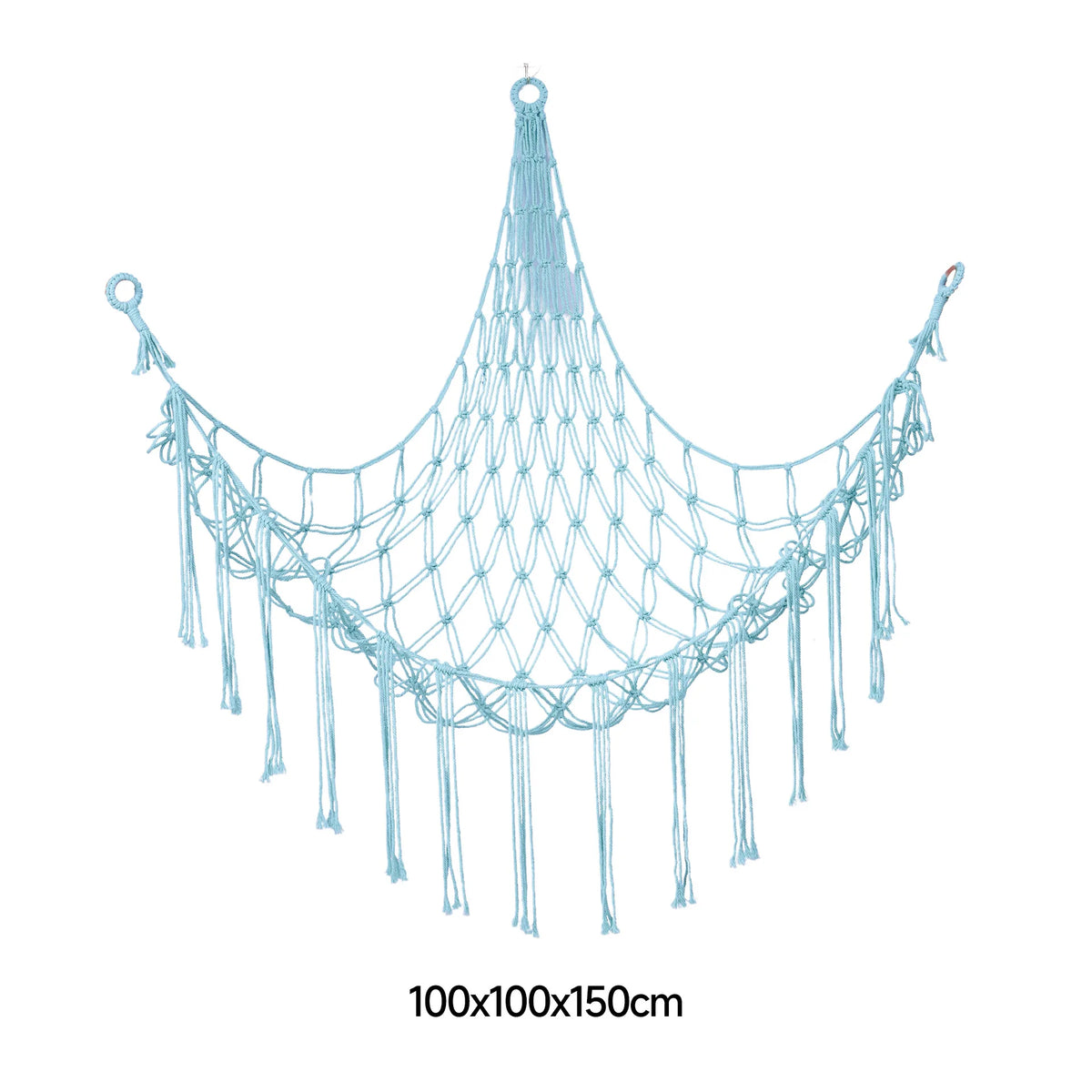 Triangle Wall Hanging Toy Net – Kids Room Storage Hammock