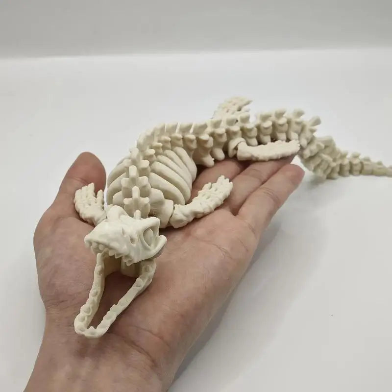 Mosasaurus Skeleton Aquarium Ornament – 20cm Fish Tank Decor