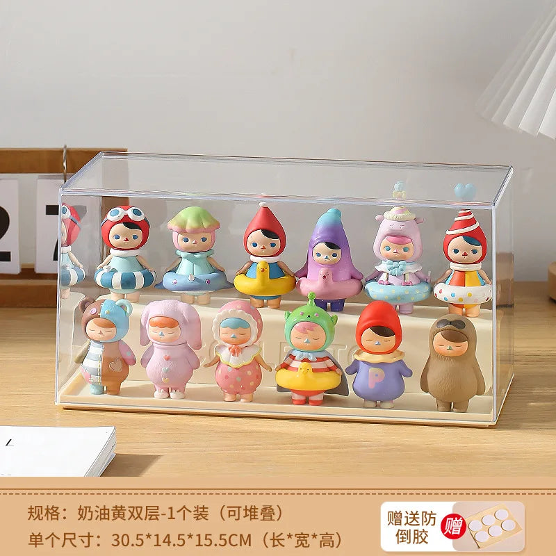 Rotating Multi-Layer Display Rack for Figures & Collectibles
