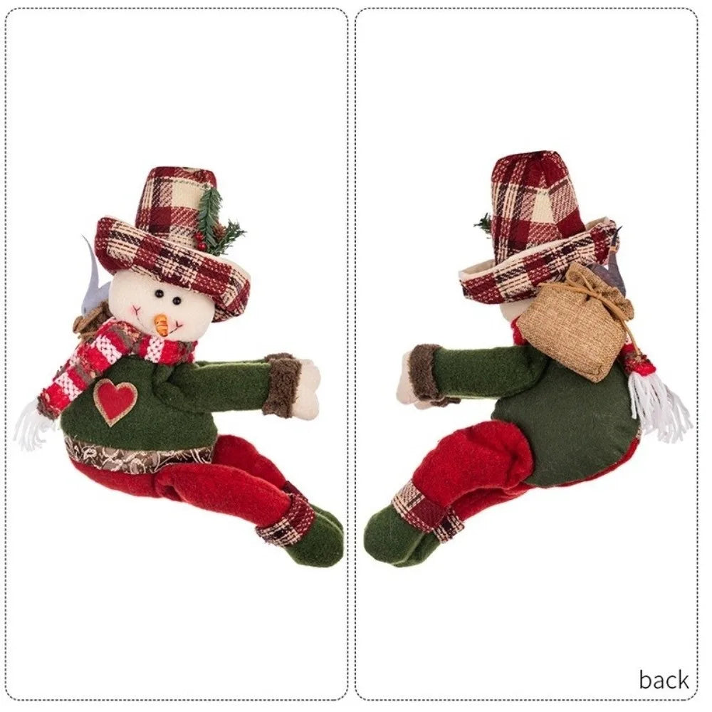 Cartoon Christmas Curtain Tieback Clamp – Plush Holiday Fastener