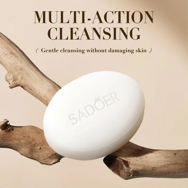 SADOER Milk Facial Soap – Moisturizing Brightening Cleanser