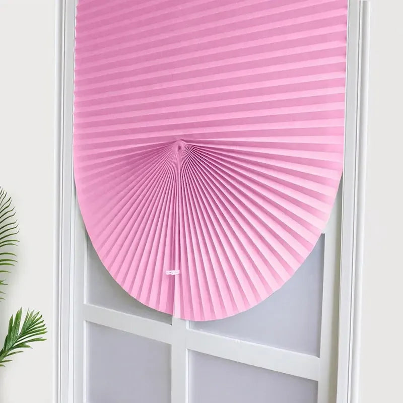 Self-Adhesive Pleated Blinds – No-Drill Folding Curtain 4 Colors