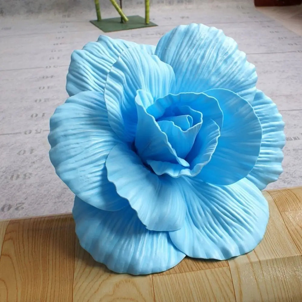Giant PE Foam Silk Rose 30cm Artificial Flower | Wall Décor