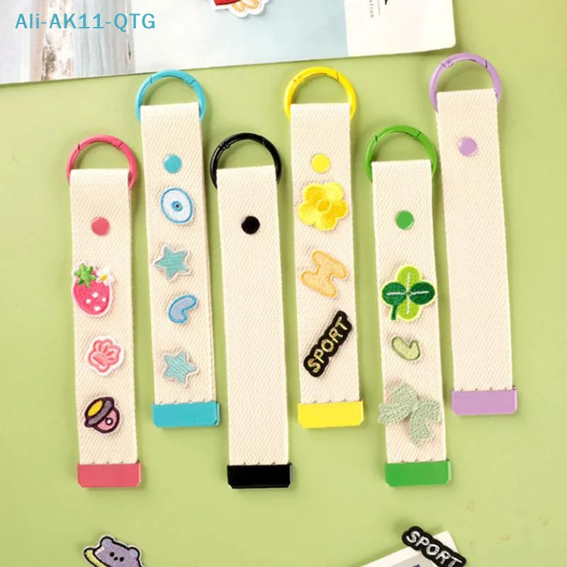 Colorful Webbing Strap Keychain Lanyard | DIY Canvas Strap