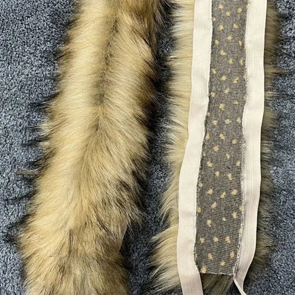 1M Faux Fur Trim Ribbon – Fluffy DIY Clothing Decoration